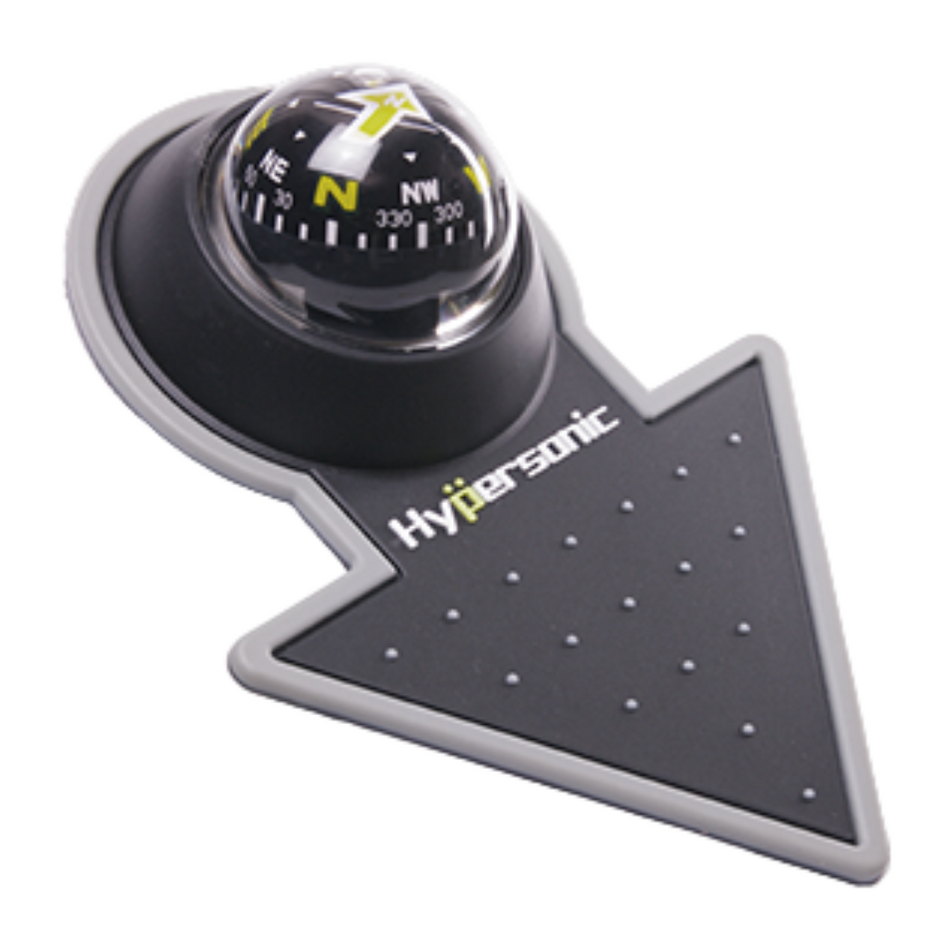 هايبرسونيك سجادة غير قابلة للانزلاق مع بوصلة كبيرة