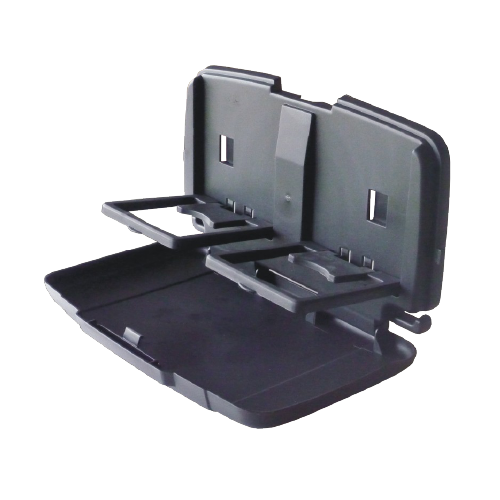 Hypersonic Car Back Seat Multifunction Tray Black