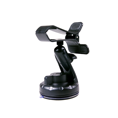 Hypersonic Smart Phone Mount-W/Super Suction Cup & Clip Black
