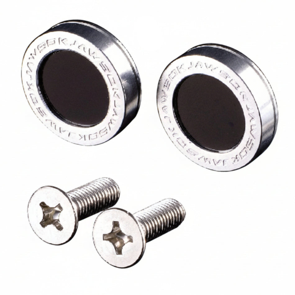 هايبرسونيك غطاء برغي ألومنيوم مزخرف من البلاتينيوم