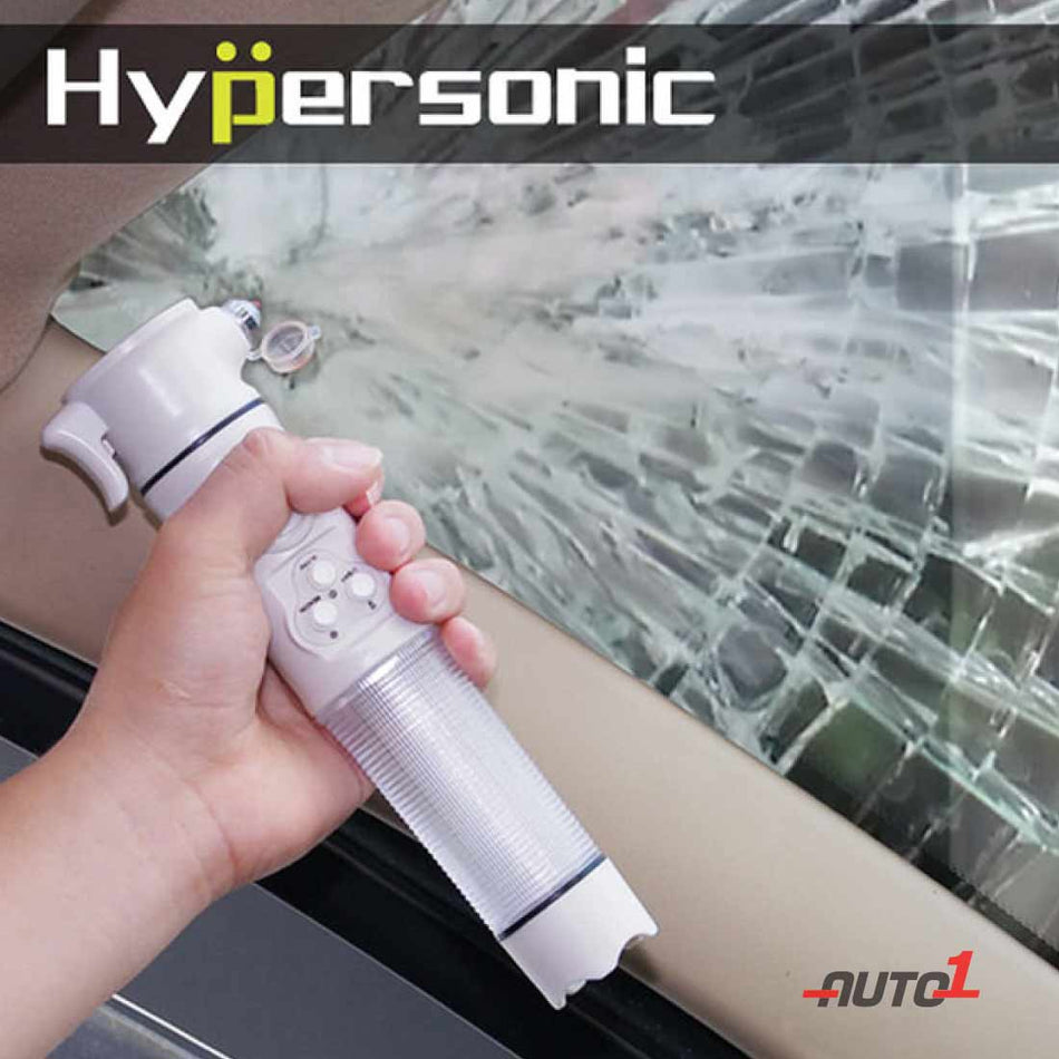 Hypersonic Multifunctional Car Emergency Kit White