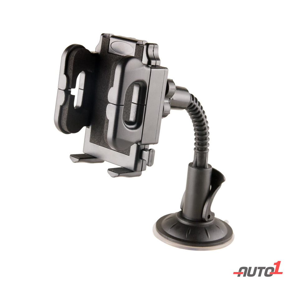 Hypersonic Smart Phone Mount-W/Flexible Neck & Suction Cup B