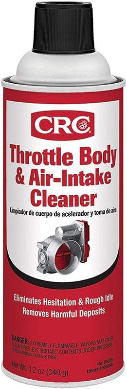 Crc Throttle Body / Air Intake Cleaner 12Oz