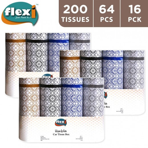 Flexi-Car Tissues (4Pcs)