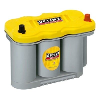 Optima Yellow Top Battery (837-327), 66 Ah With One Year Limited Warranty