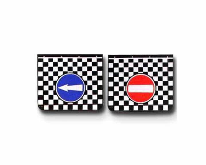 L-220A Mudflaps 35X30Cm W/Fittings ( 6 Sets Bolts/Nuts)