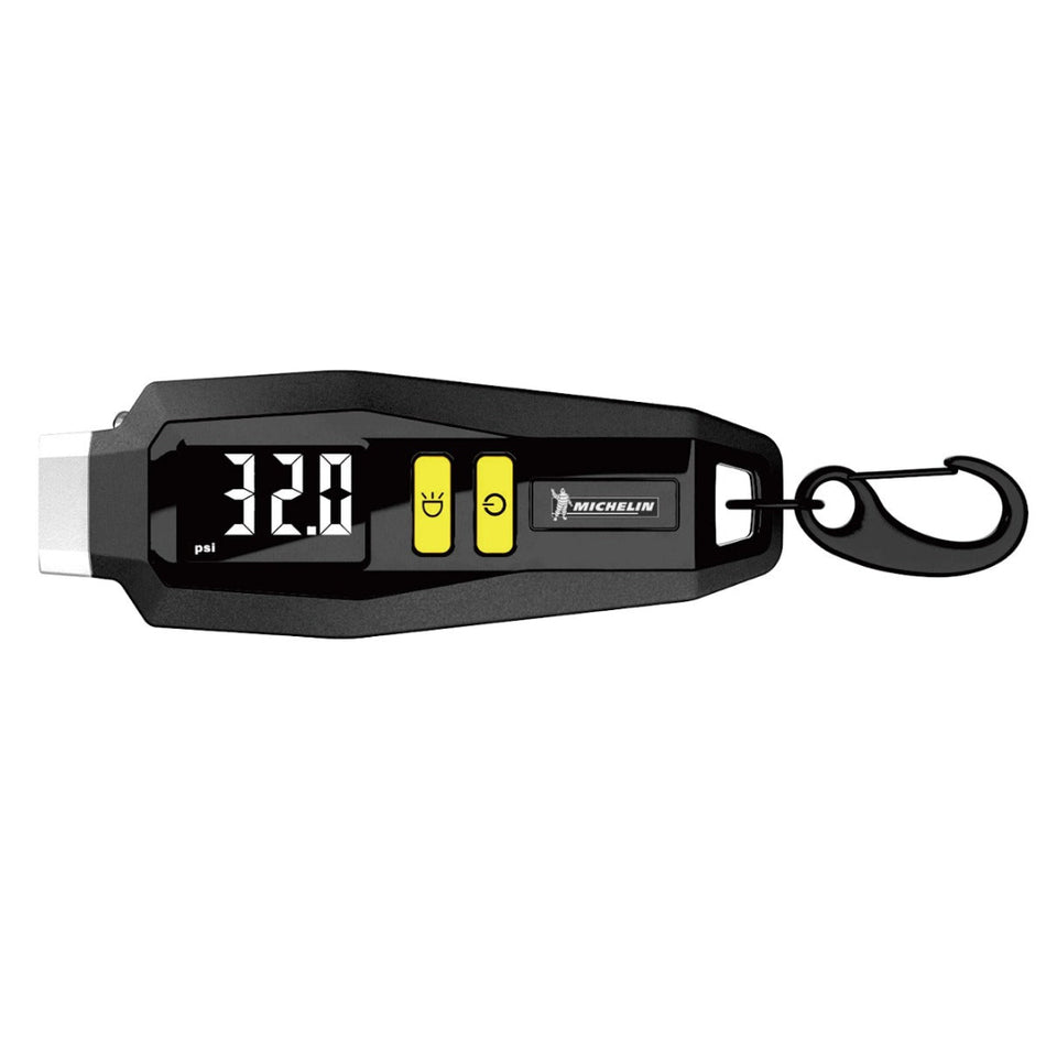Michelin Digital Tyre Pressure Gauge With Key Ring & Led Flash Light