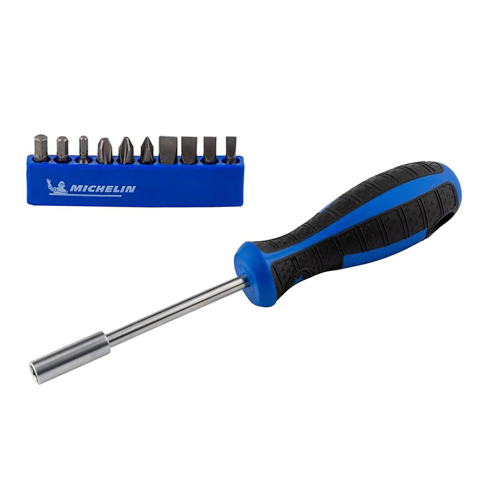 Michelin Pro Bits And Screwdriver Set 11 Pcs