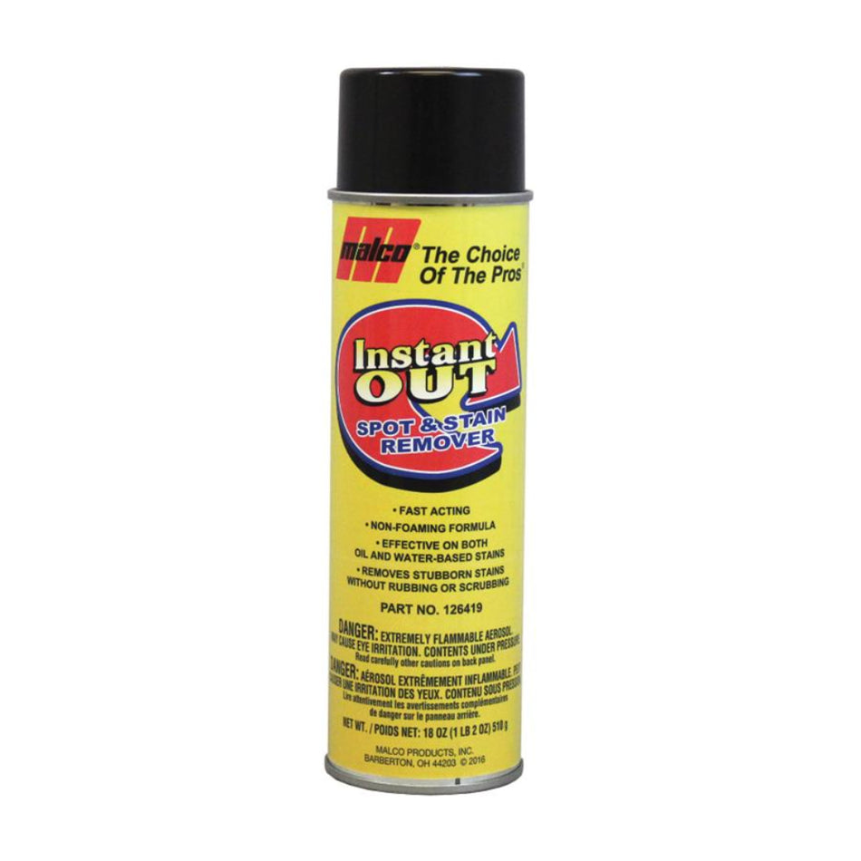 Malco Instant Out Spot And Stain Remover 510G