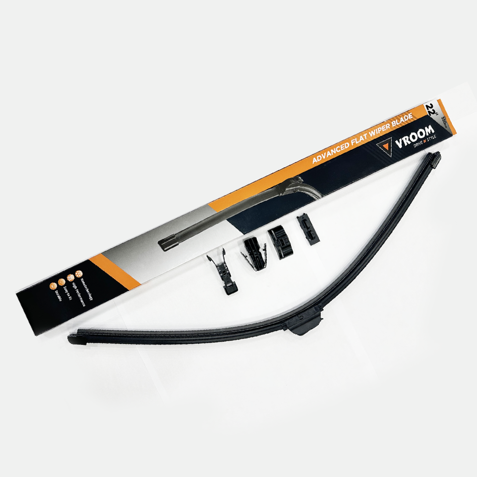 Vroom 22Inch Wiper Blade Oe + Universal Flat Type