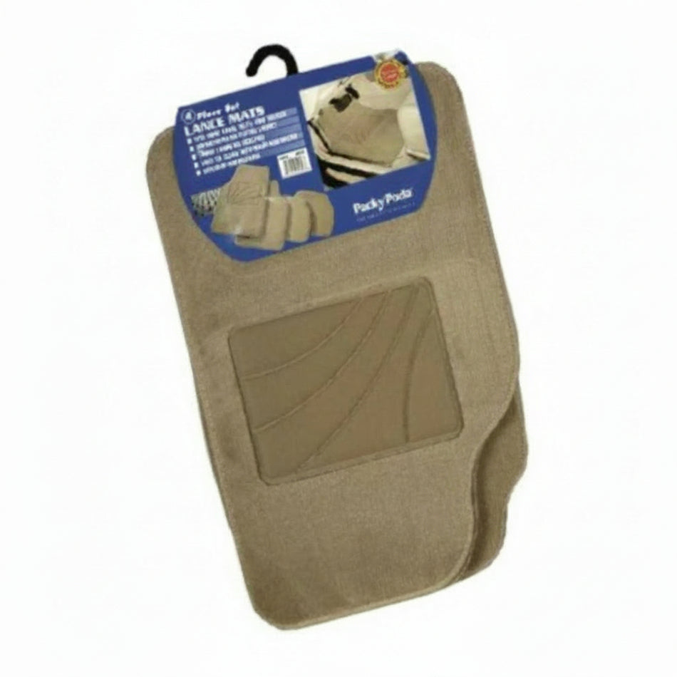 Packy Poda Lance Car Mat - 4 Pieces