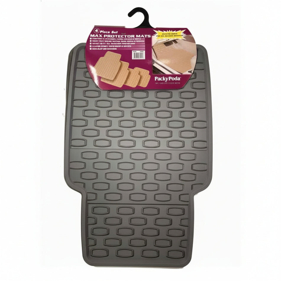 Packy Poda Max Protector Car Mat - 4 Pieces