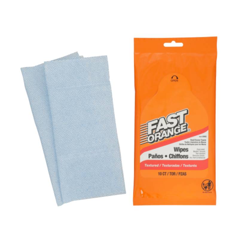 Permatex Fast Orange Wipes 10CT