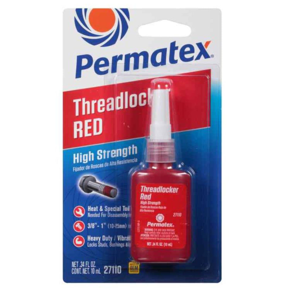 بيرماتكس مانع فك البراغي الأحمر ١٠ مل