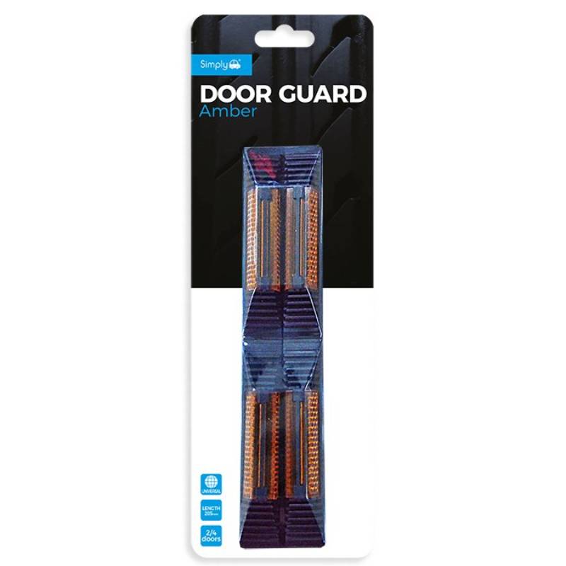 Simply Auto Universal Door Guard Amber Reflector