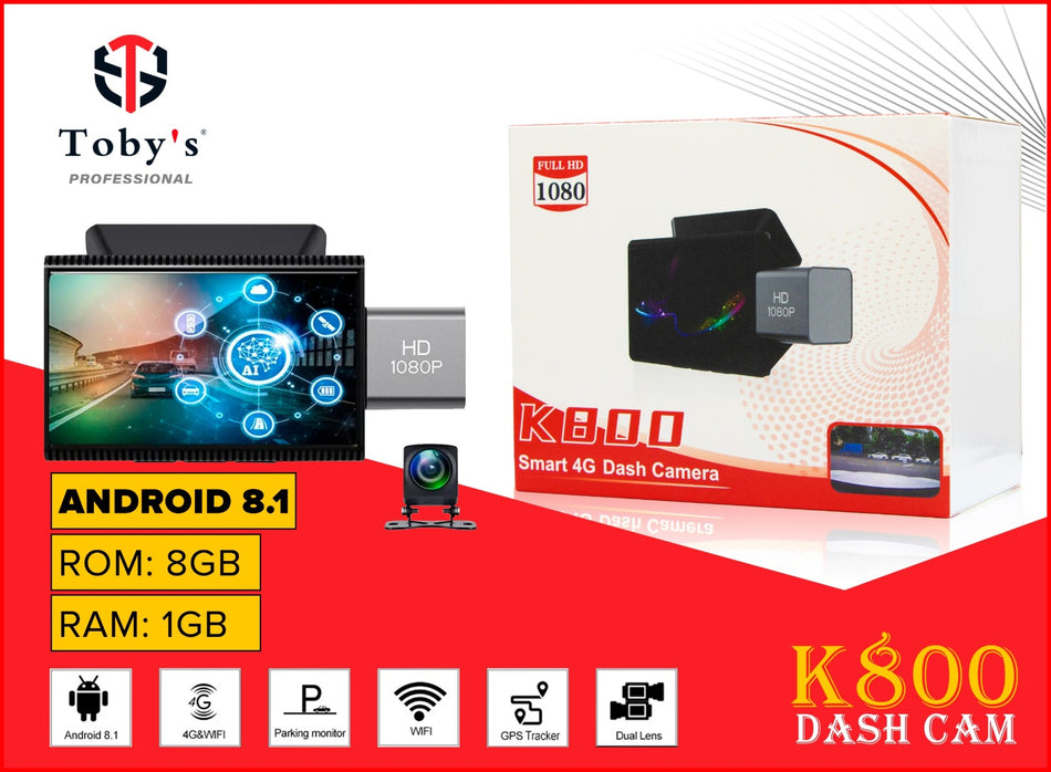 Toby'S Dash Camera 4G 8Gb/1Gb