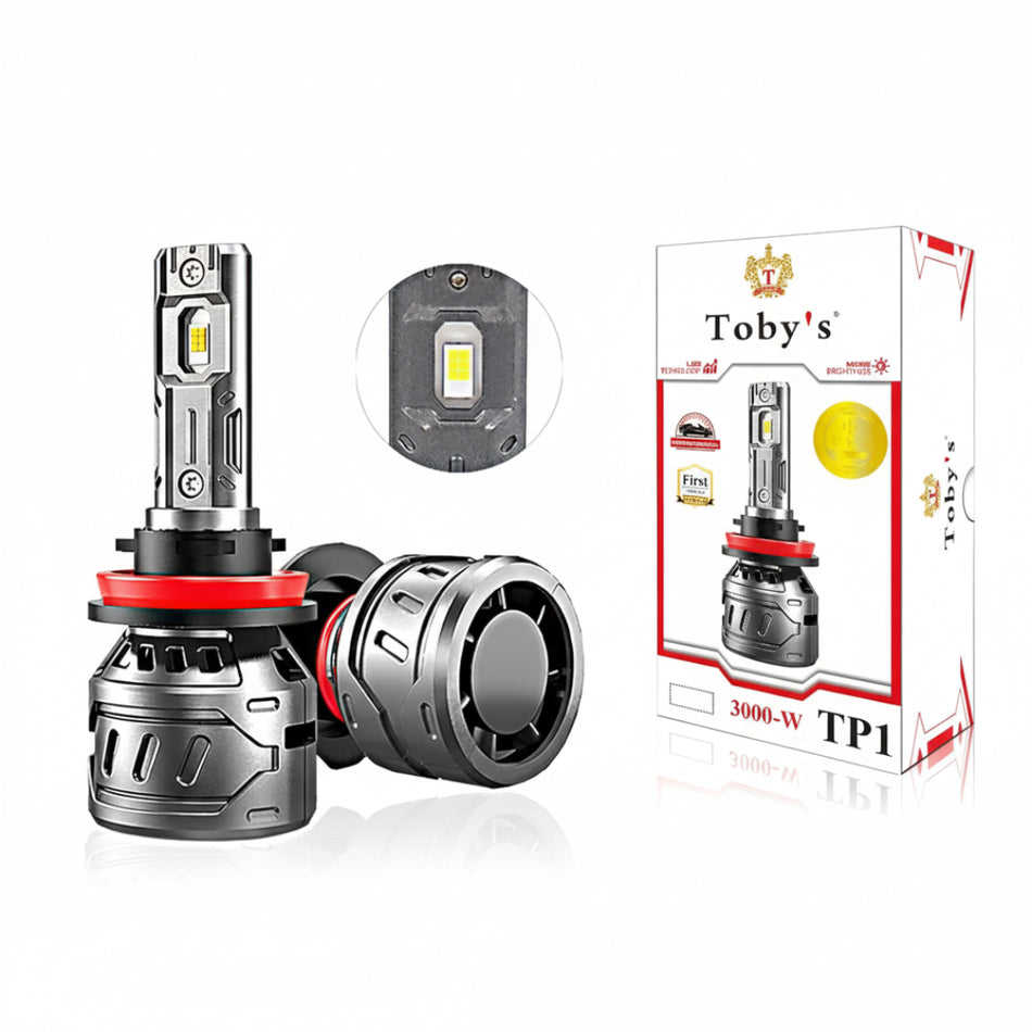 Toby's Led Head Light Bulb 3000W
