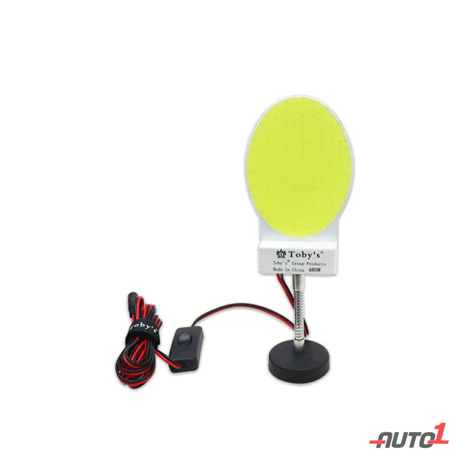 Toby Multi Purpose Car Repair Light Cob Round W-Switch 680W