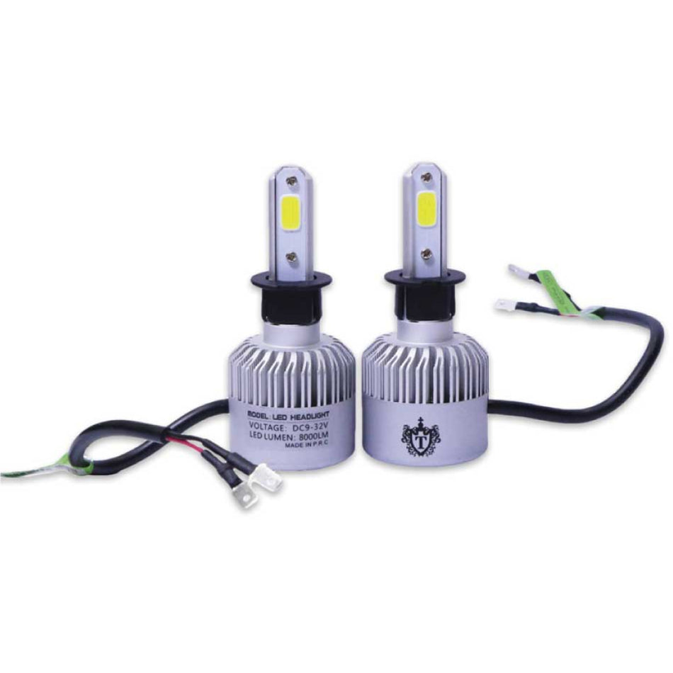 Toby's Car Led Head Light Bulb T2-H3 150W