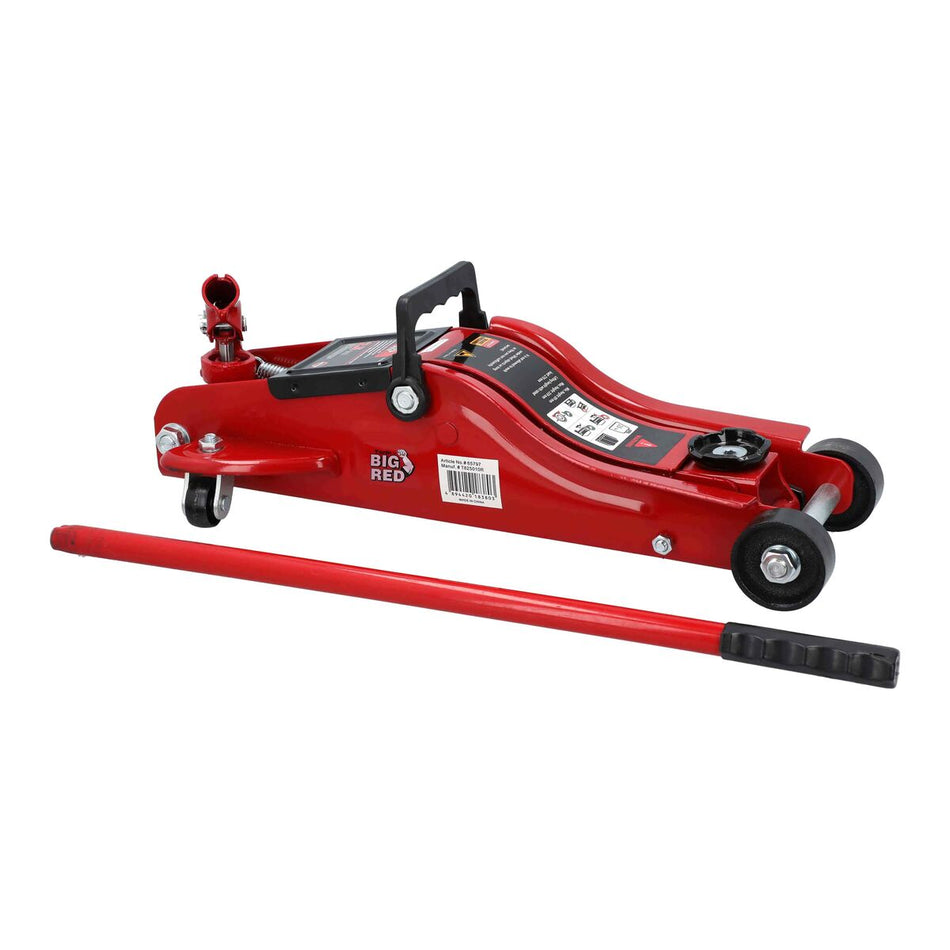 Bigred Low Profile Jack 2.5 Ton 360 Dg Max: 359Mm Min: 89Mm