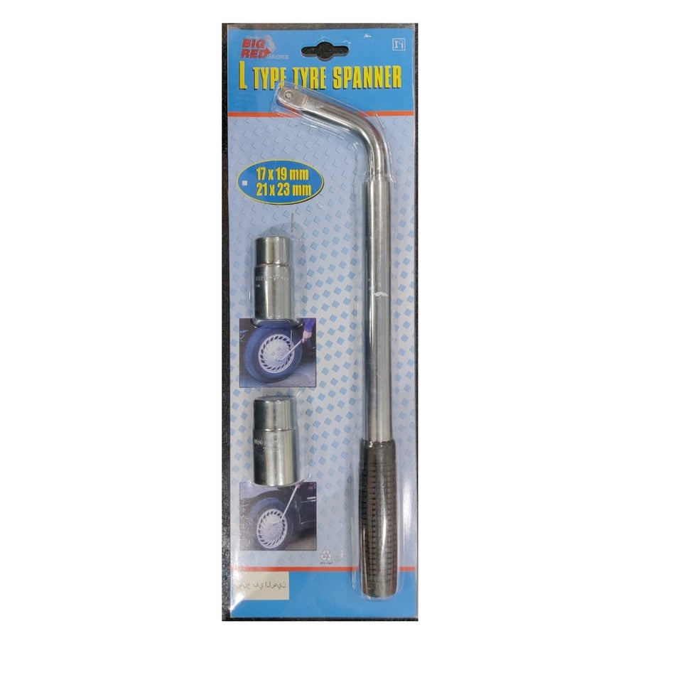 Bigred Wrench With Socket 17, 19, 21 & 22Mm