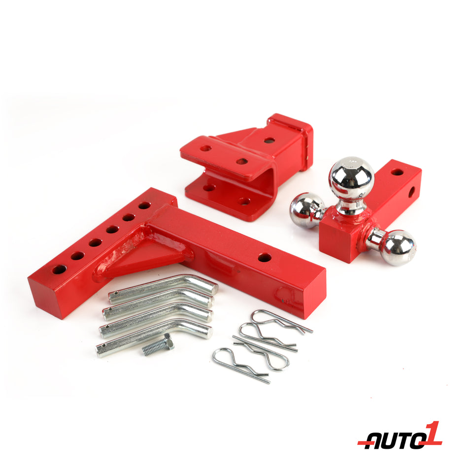 Vroom Ball Mount W-Lock, Red