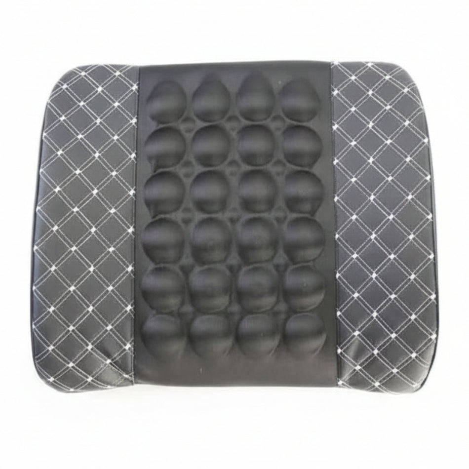 فيروم وسادة ظهر للصحة الجيدة باللون الأسود