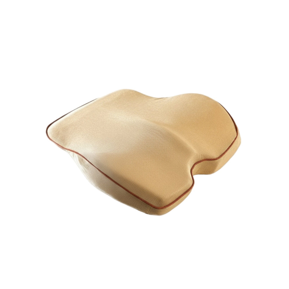 فيروم وسادة داعمة لمقعد السيارة باللون البيج